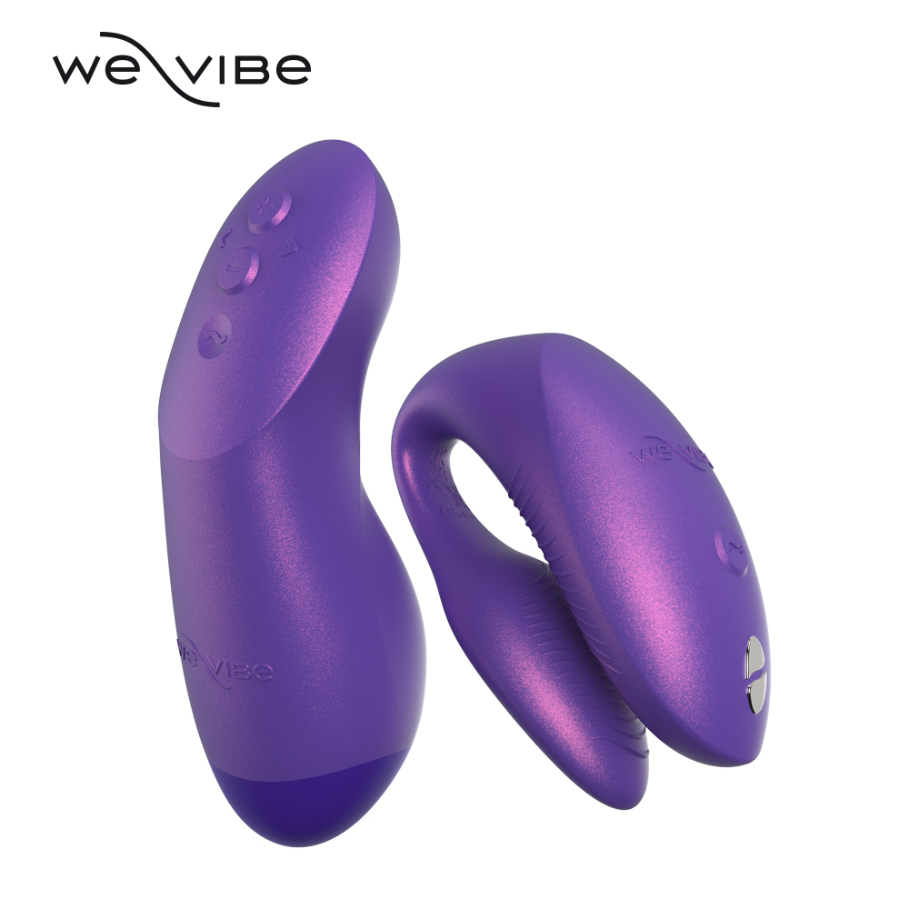 加拿大 We-Vibe Chorus Pro APP遠端遙控 雙人共震器 宇宙紫
