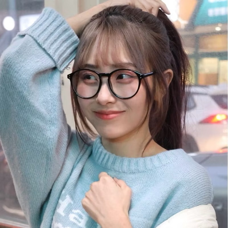 日系橢圓框眼鏡