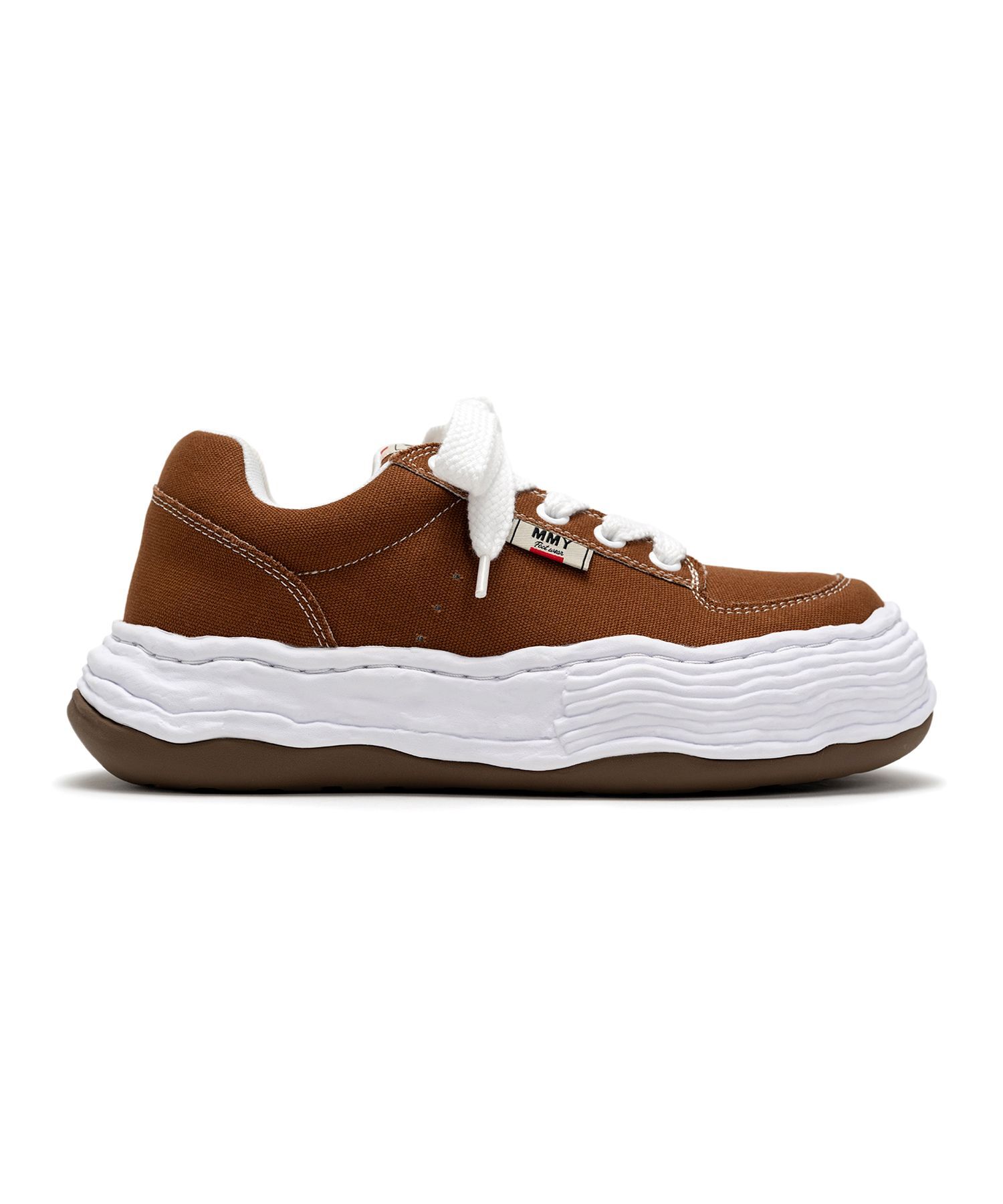 [現貨] MIHARA OLIVER OG SOLE CAVAS LOW BROWN| A15FW704