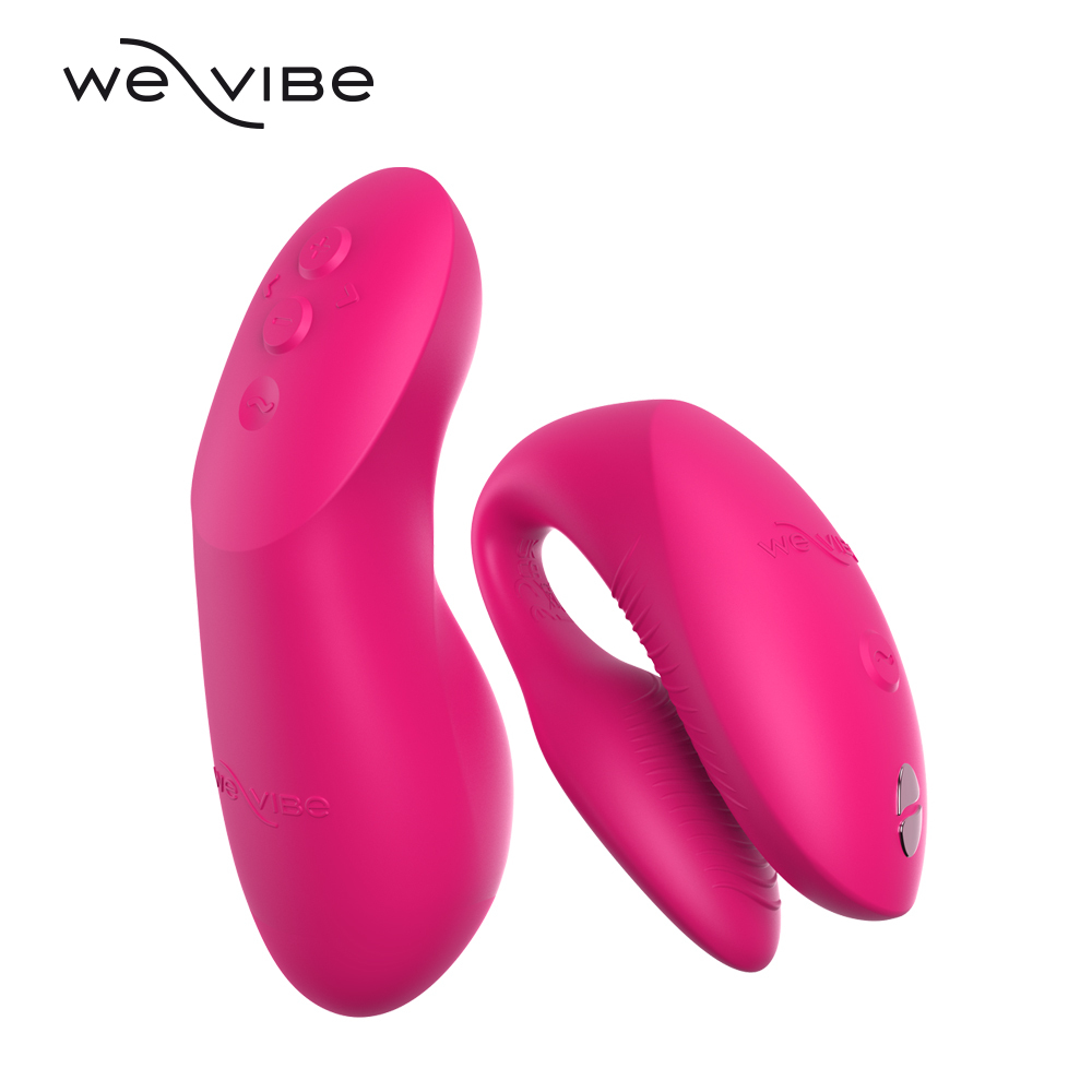 加拿大 We-Vibe Chorus Pro APP遠端遙控 雙人共震器 電光粉