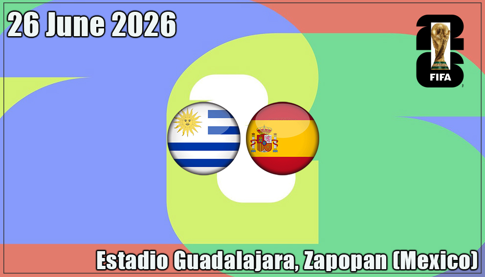 Match 66| Group H | Uruguay vs Spain