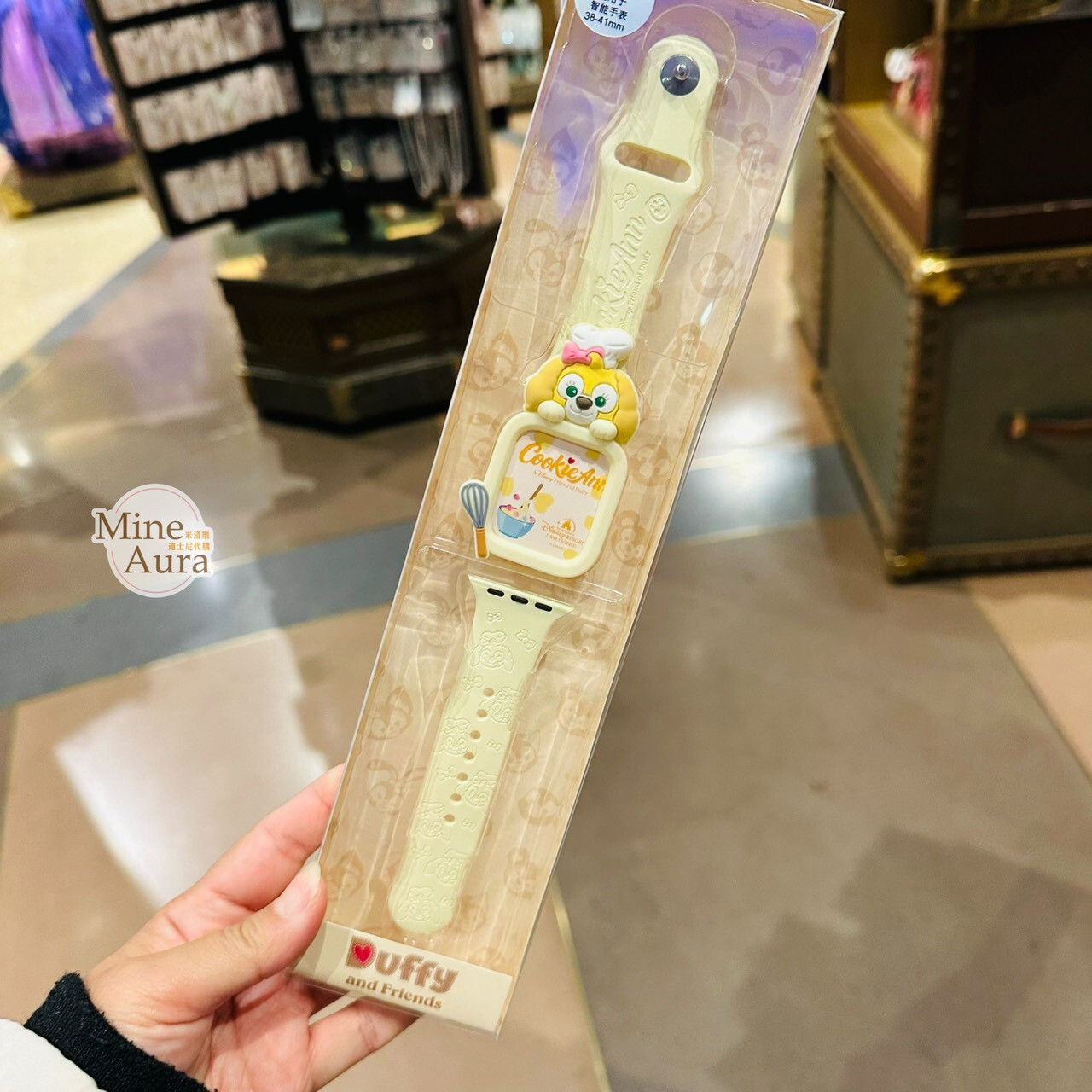 可琦安 餅乾 CookieAnn 趴趴 造型 錶殼 + 錶帶組 Apple Watch 適用38-41mm/42-49mm -上海迪士尼樂園