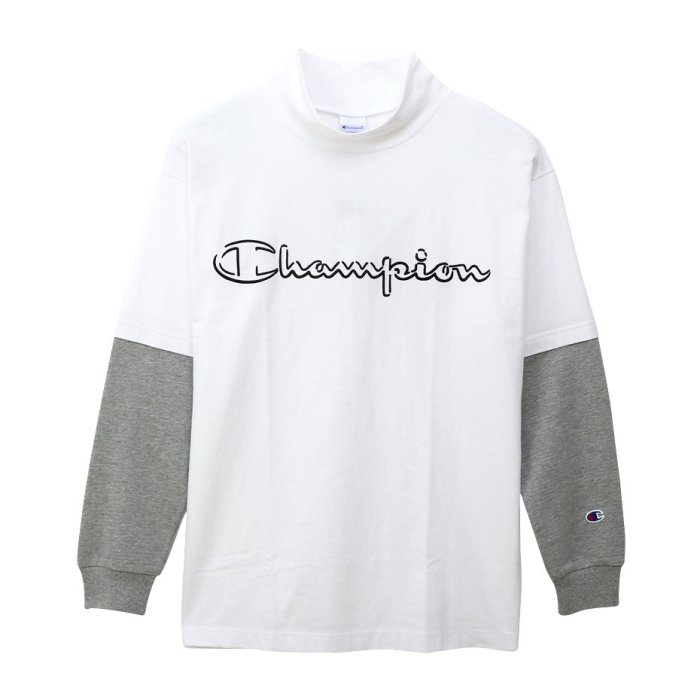 SD014 Champion AS TURTLE NK LYR LS UNISEX長袖上衣