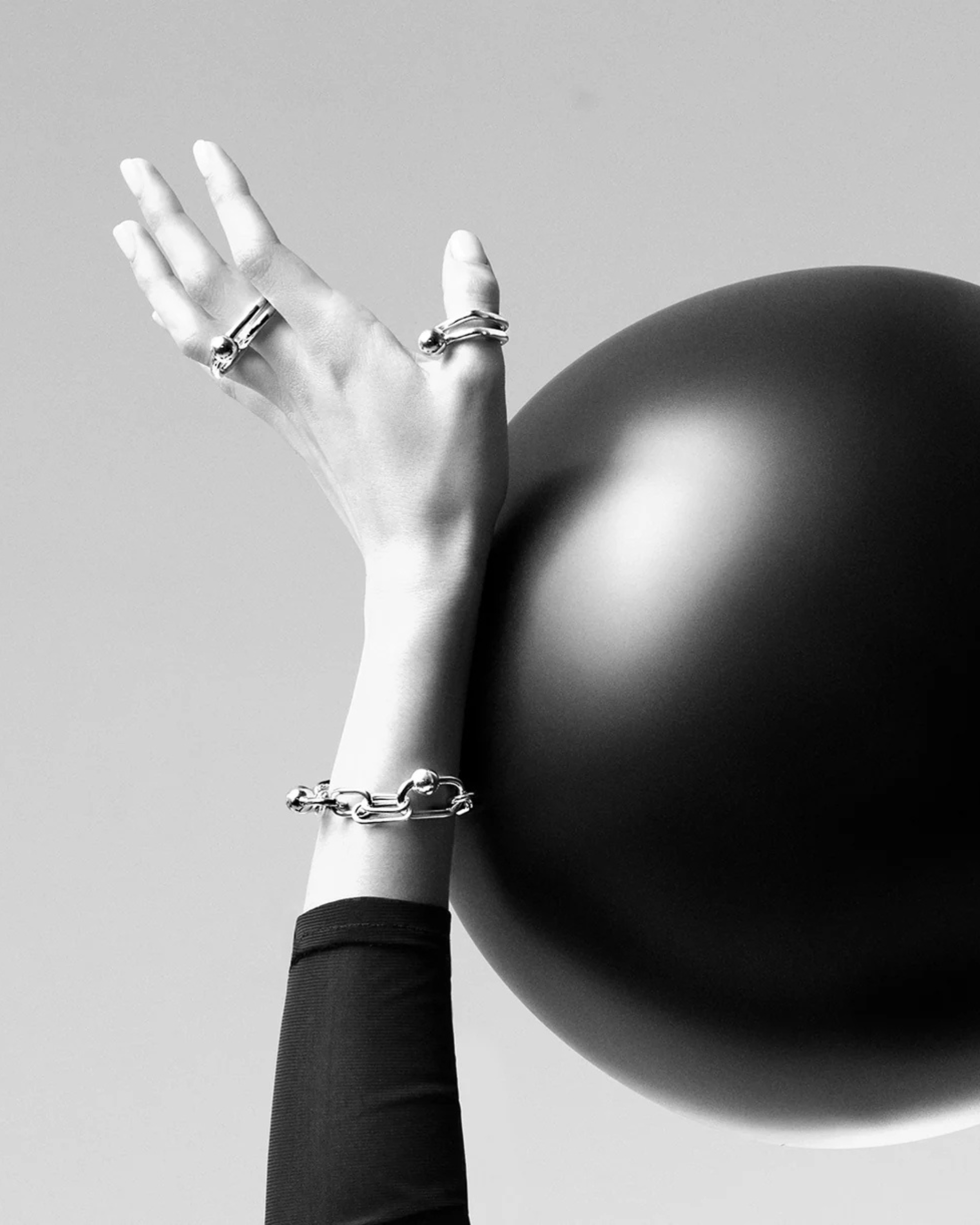 BALLON RING | Blanc Iris