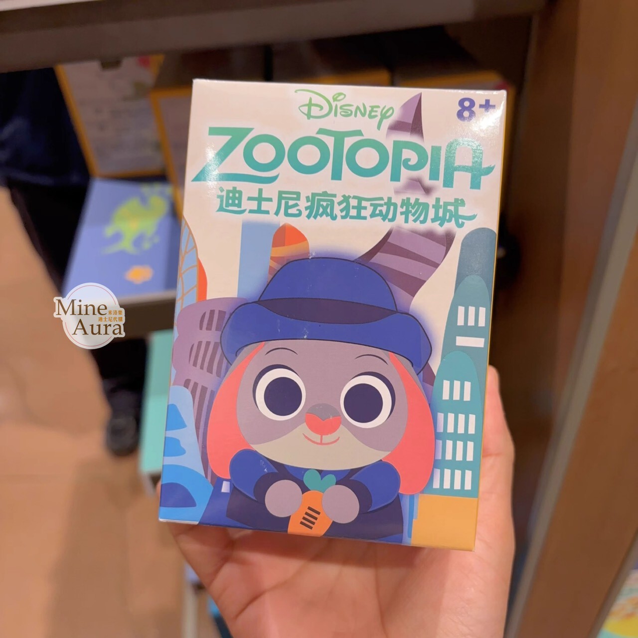 動物方城市 Zootopia Q版造型 電動搖搖 玩具 擺飾品 盲選盒 盲盒 -上海迪士尼樂園