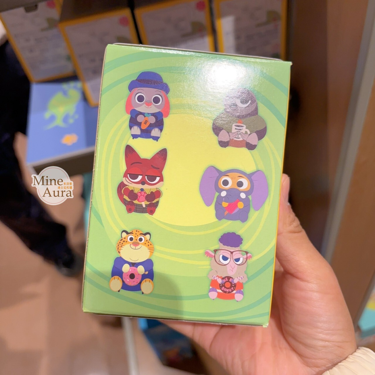 動物方城市 Zootopia Q版造型 電動搖搖 玩具 擺飾品 盲選盒 盲盒 -上海迪士尼樂園