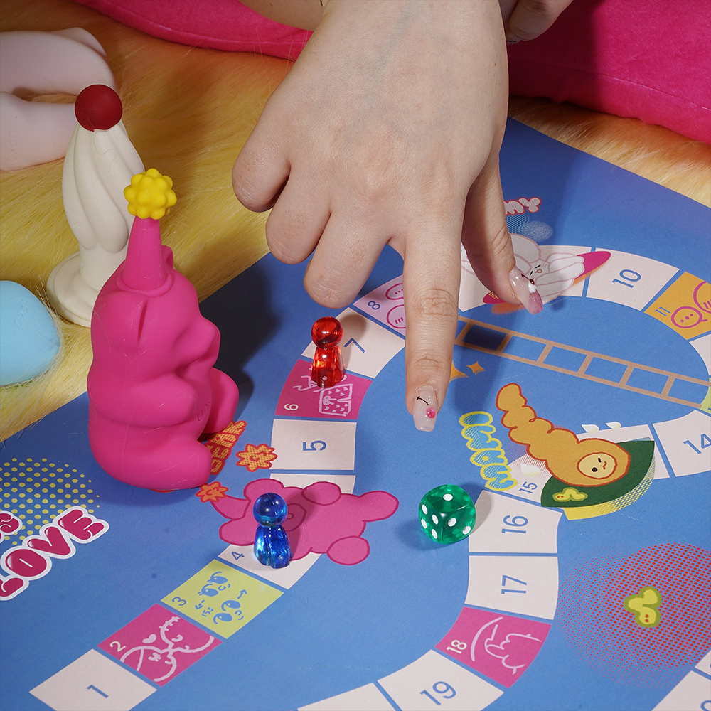 義大利 UPKO x 你的愛神 UEROS 軟糖派對情趣冒險飛行棋禮盒