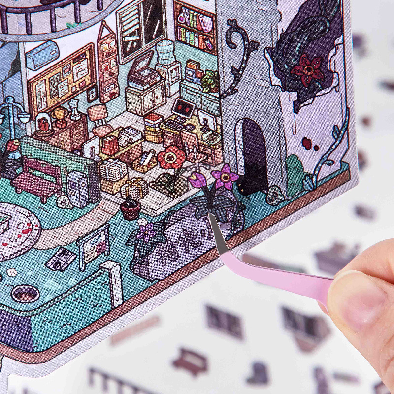 Firefly Forest Dreamland Themed Decorative Scenery Stickers