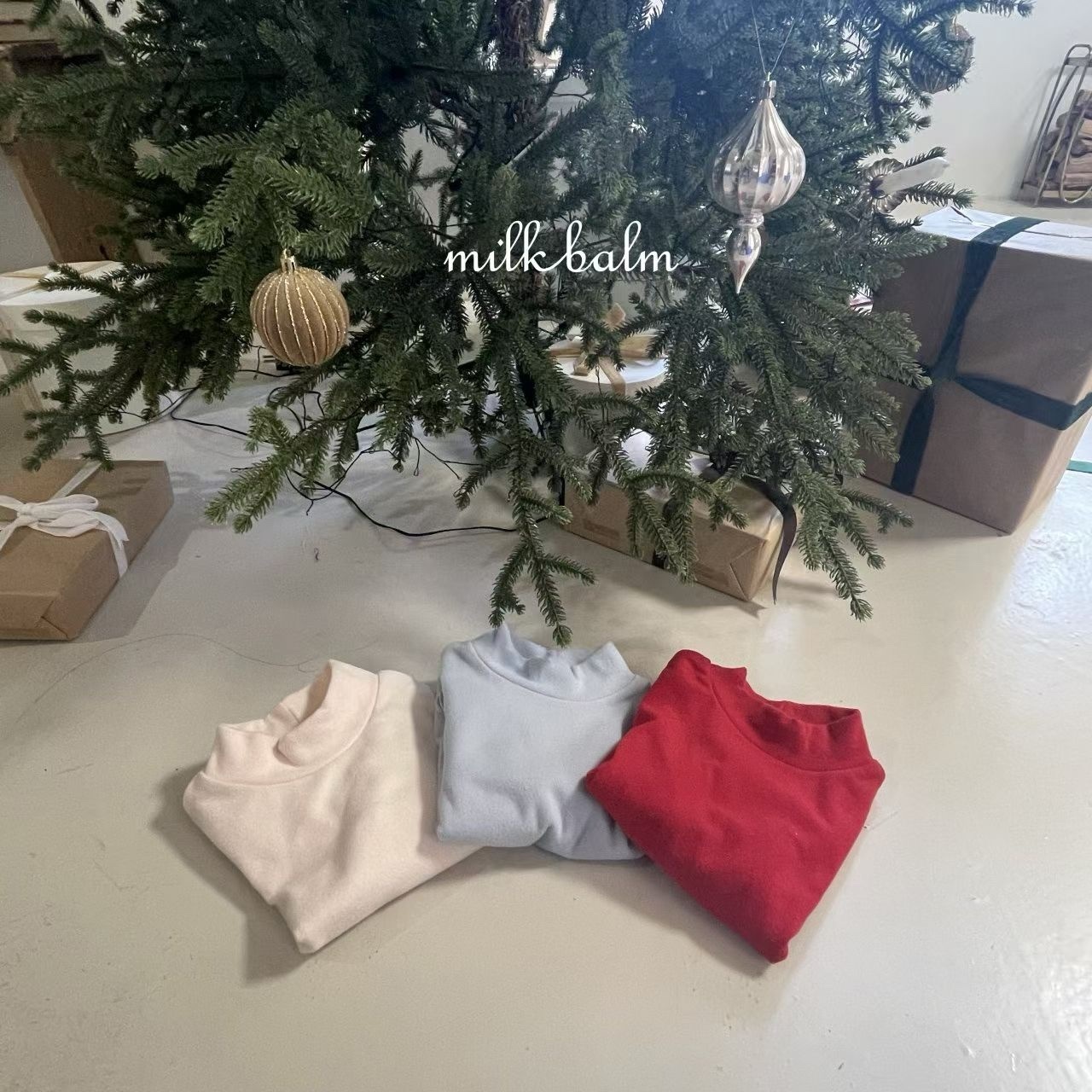 Milkbalm Winter Turtleneck Tee
