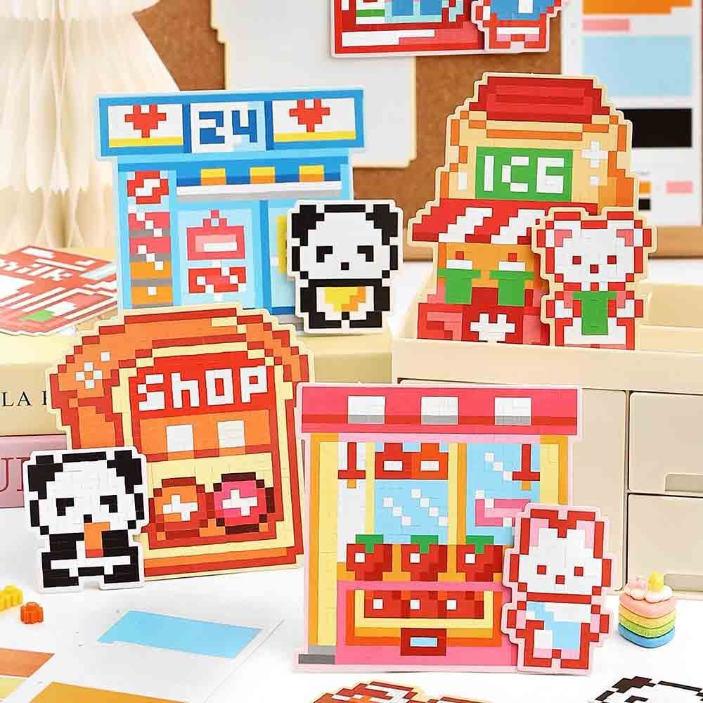 Infeel.Me Pixel Puzzle Bead Stickers