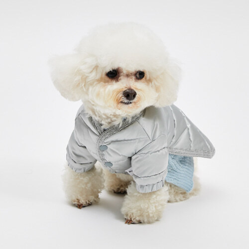 Louisdog 迷霧鵝絨雙面夾克