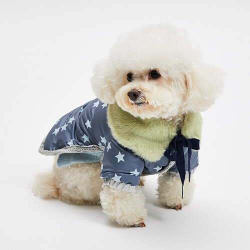 Louisdog 迷霧鵝絨雙面夾克