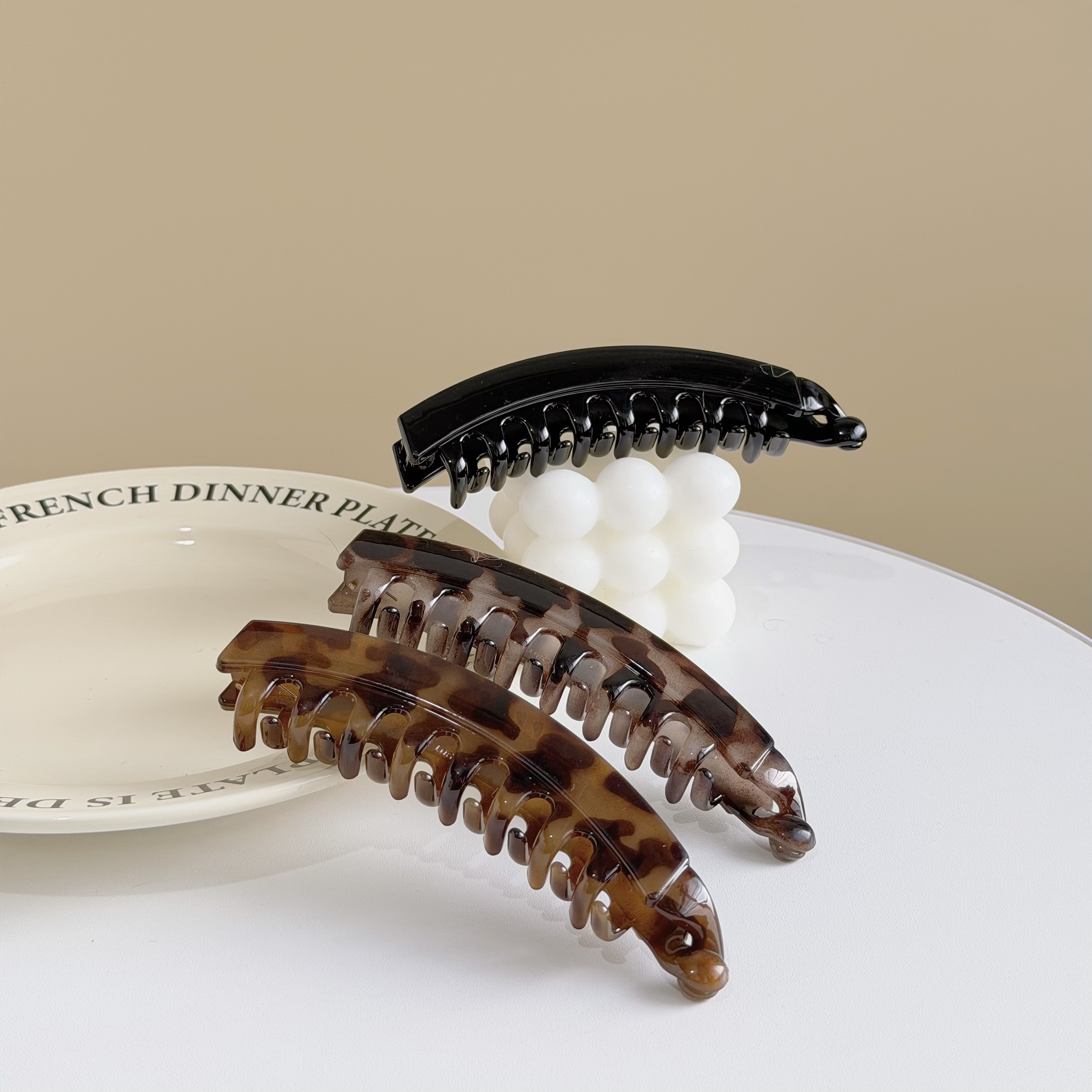 H214琥珀暈染香蕉夾