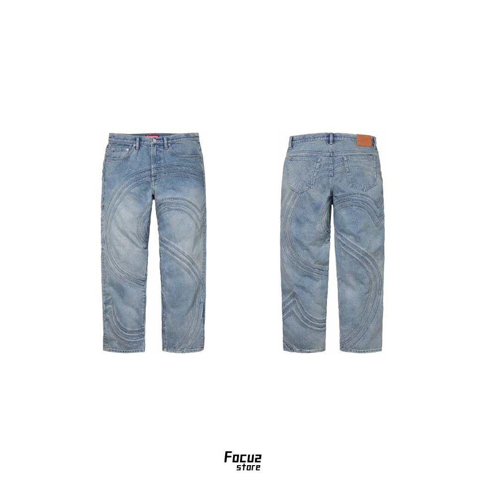 【Focus Store】預購 Supreme SS24 Week3 S Logo Loose Fit Jean S Logo 寬鬆牛仔褲
