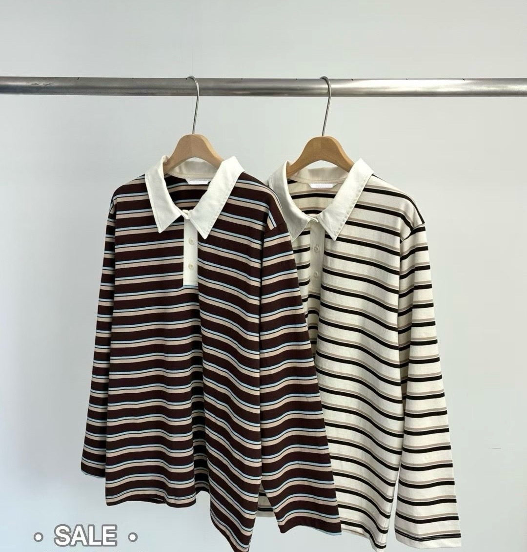 RO251711 橫間POLO Tee