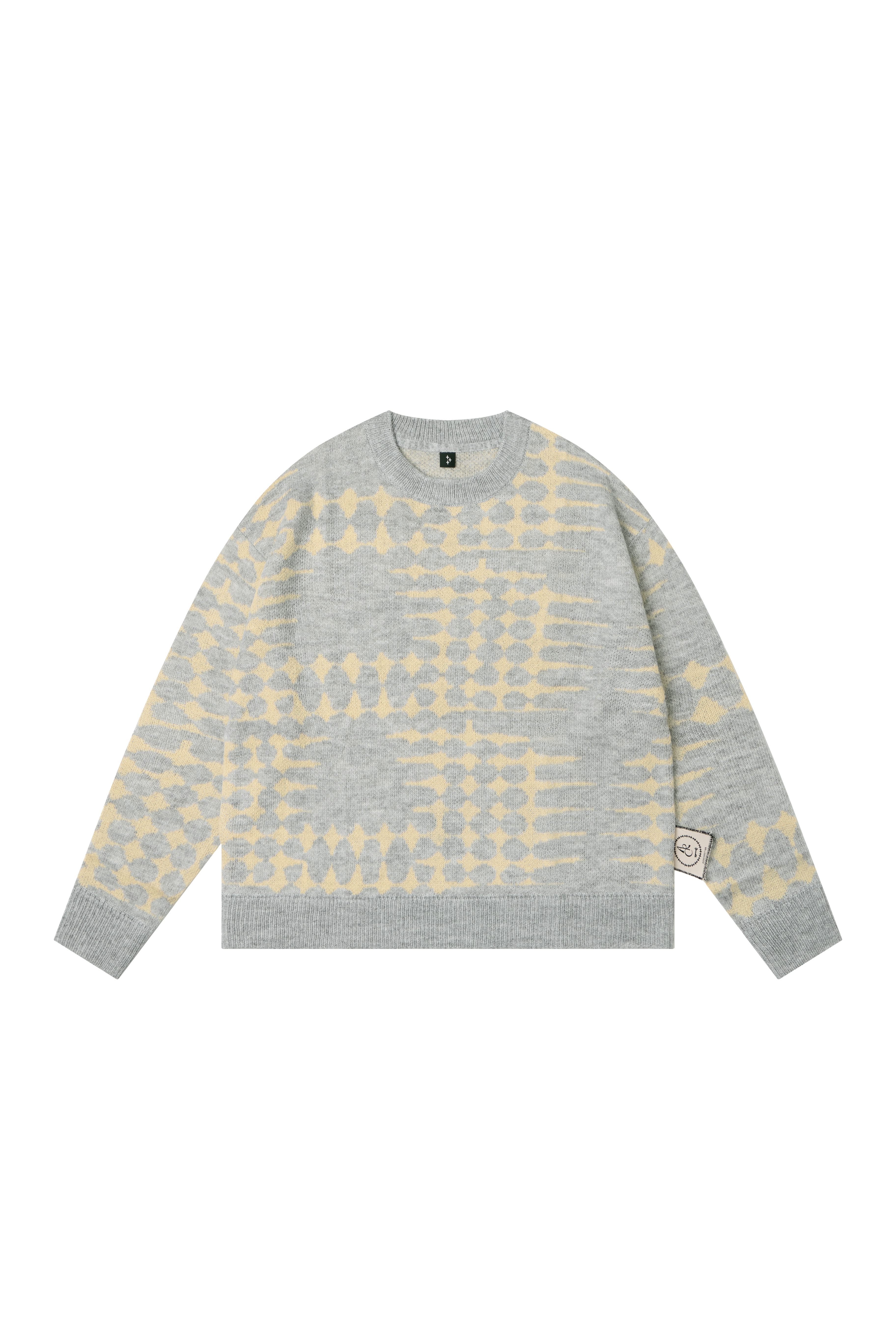 STELLAR BONE SWEATER - GREY