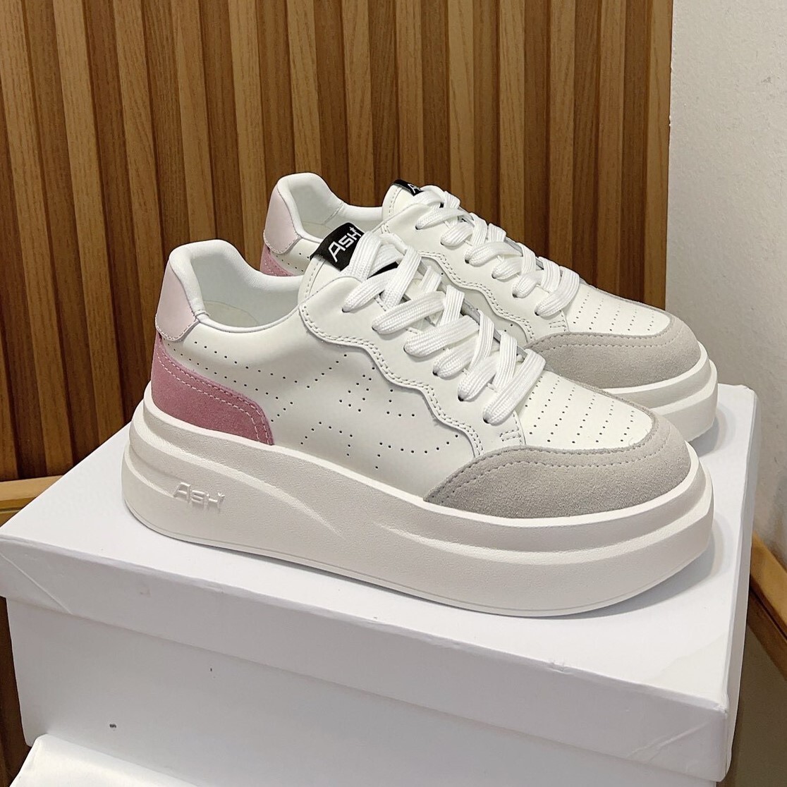 Ash Impuls 女裝厚底波鞋(粉紅色)