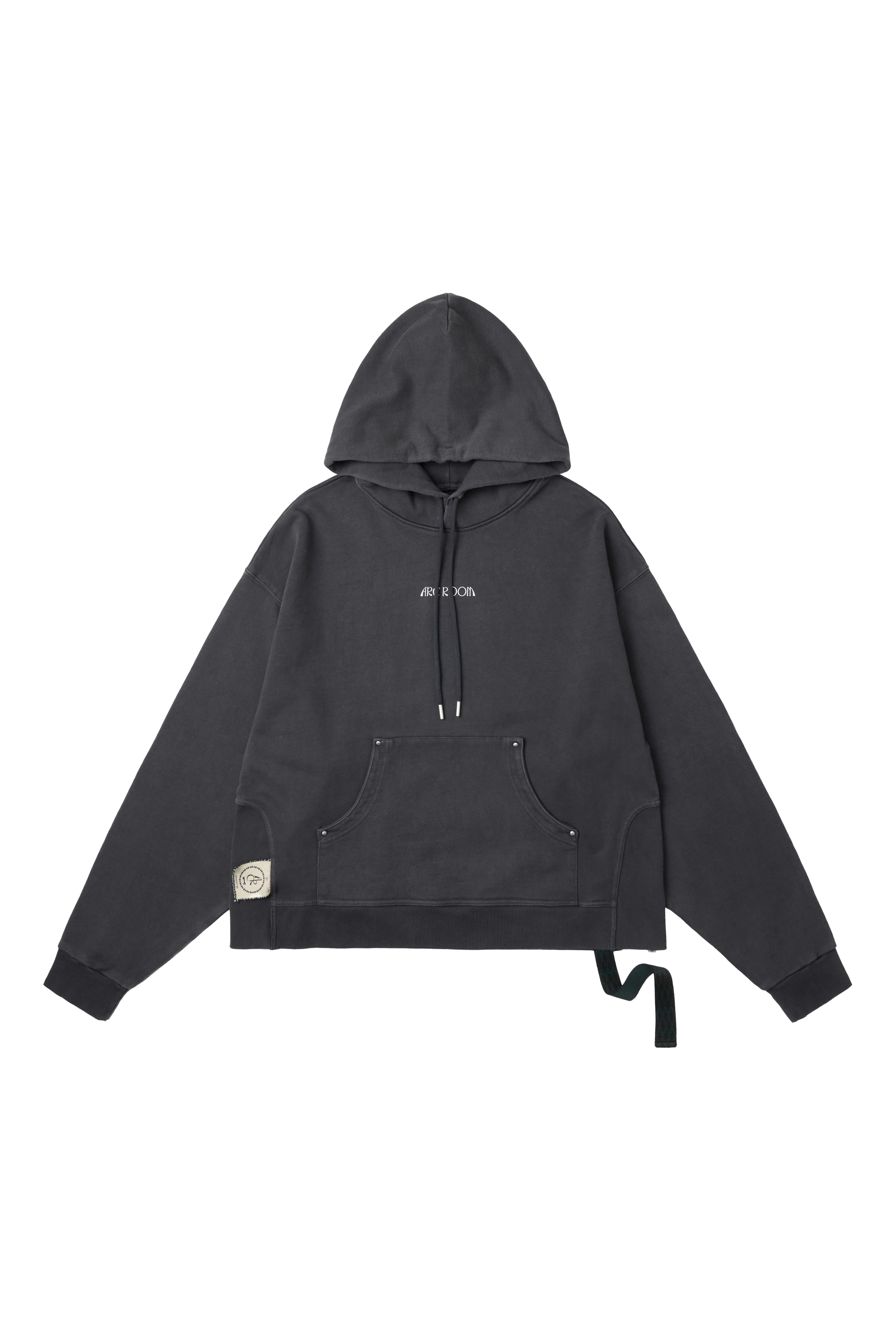 STELLAR BONE LOGO HOODIE - GREY