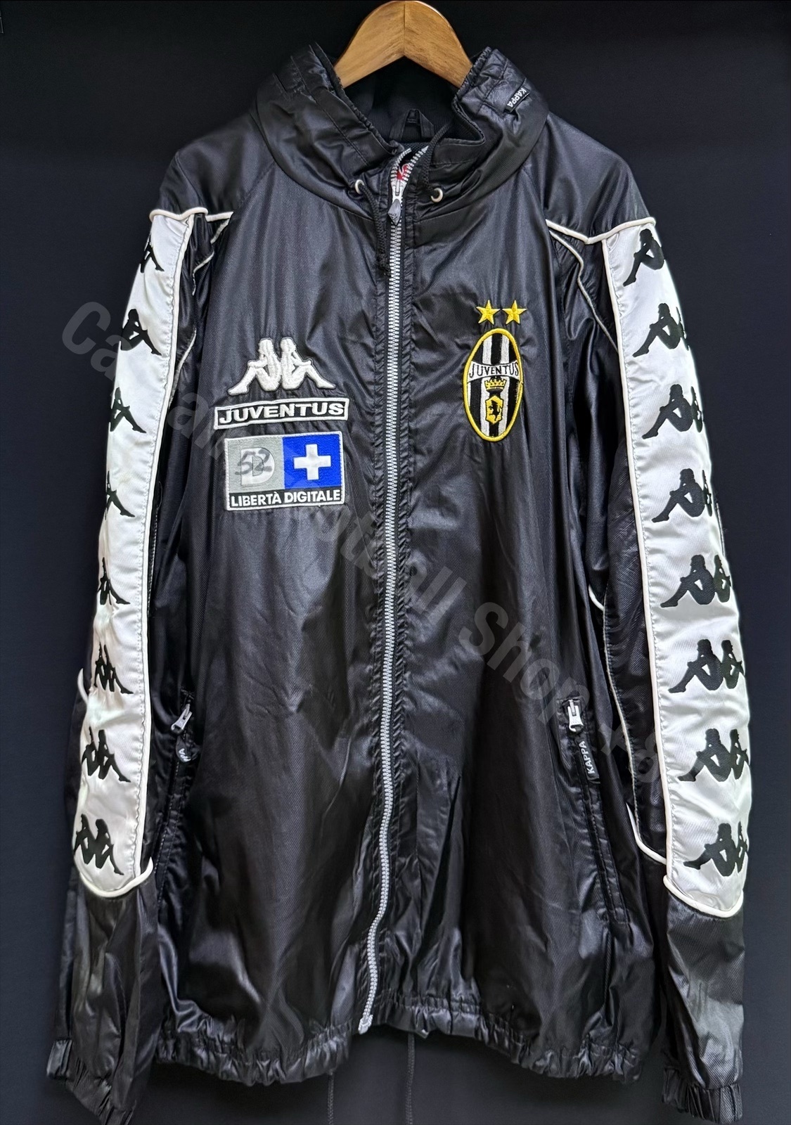 (Match Worn) Juventus 1999-2000 Kappa Match Worn Training Jacket