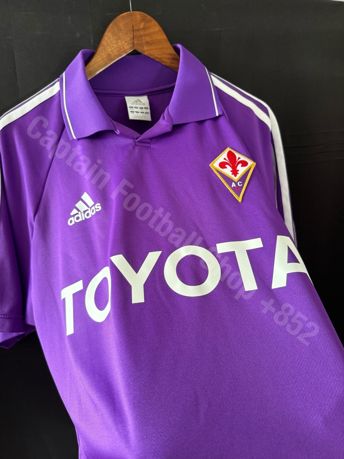 Fiorentina 2004-2005 Adidas Home Shirt #10 NAKATA