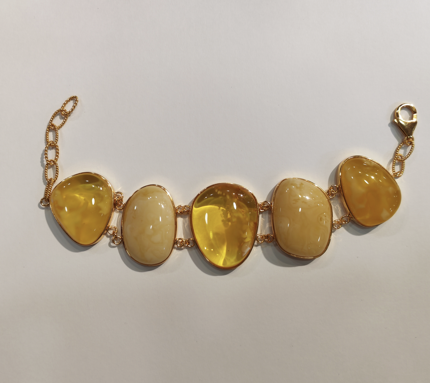 1217GZ59-琥珀GZ-欧款手链（B59）