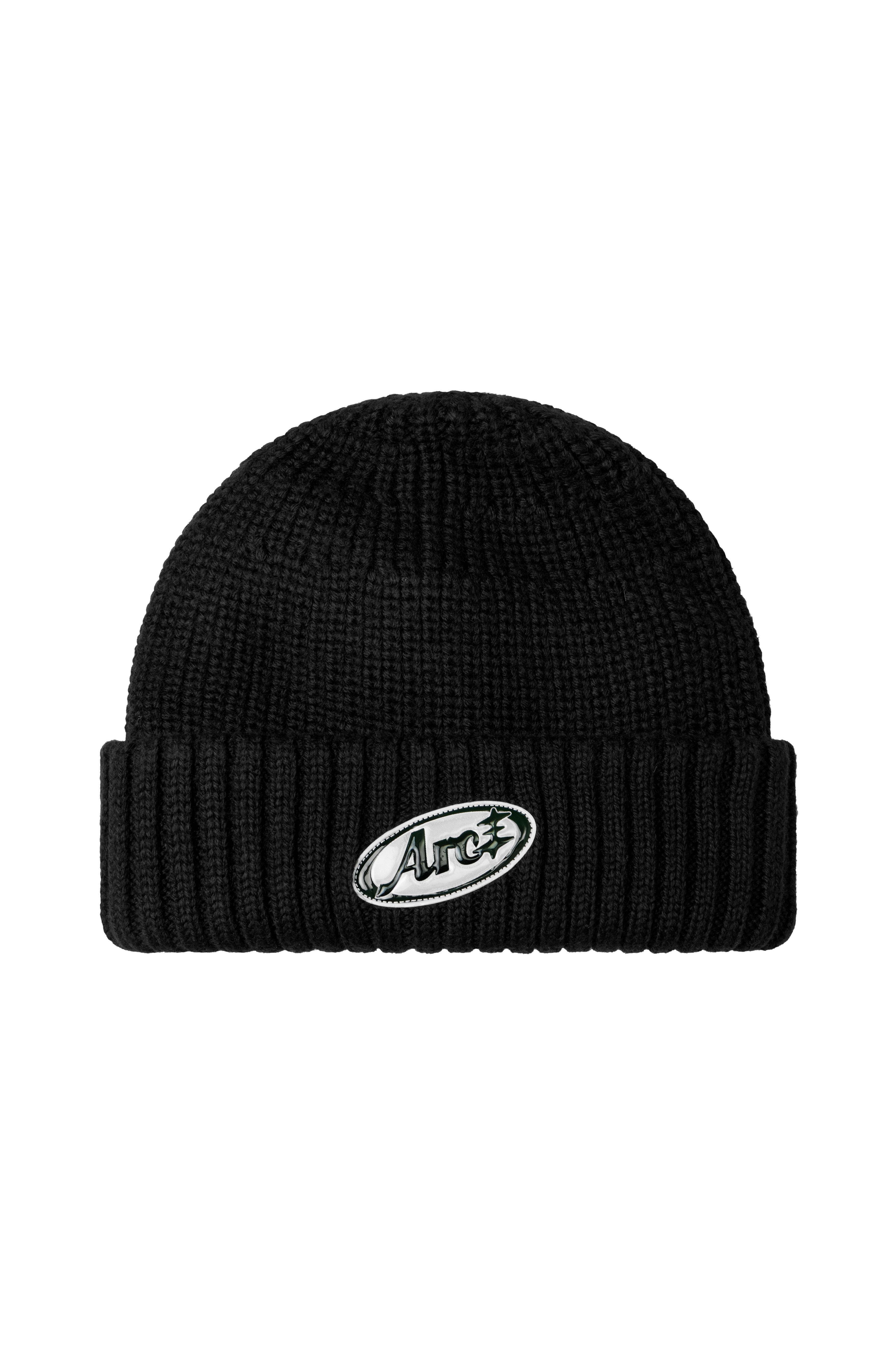 REFLECTIVE LOGO BEANIE