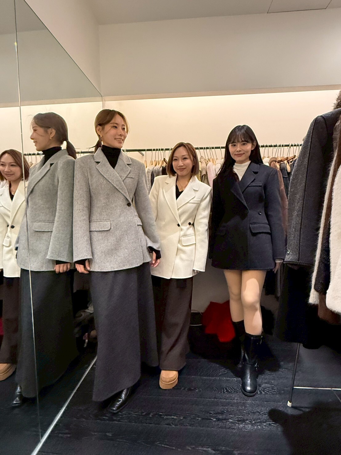 OB5309 側鈕扣修腰西裝外套 *特價* (優惠碼同充值購物金不適用)