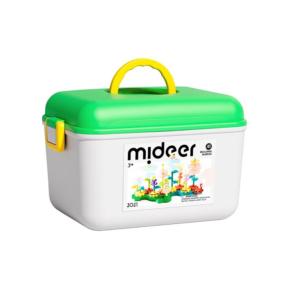 【樂森藥局】MiDeer 3D立體旋轉花園積木遊戲組 (101pcs)