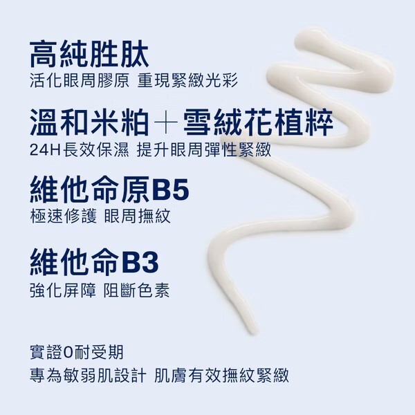 【樂森藥局】Cetaphil 舒特膚 胜肽緊緻賦活眼部精華 15ml