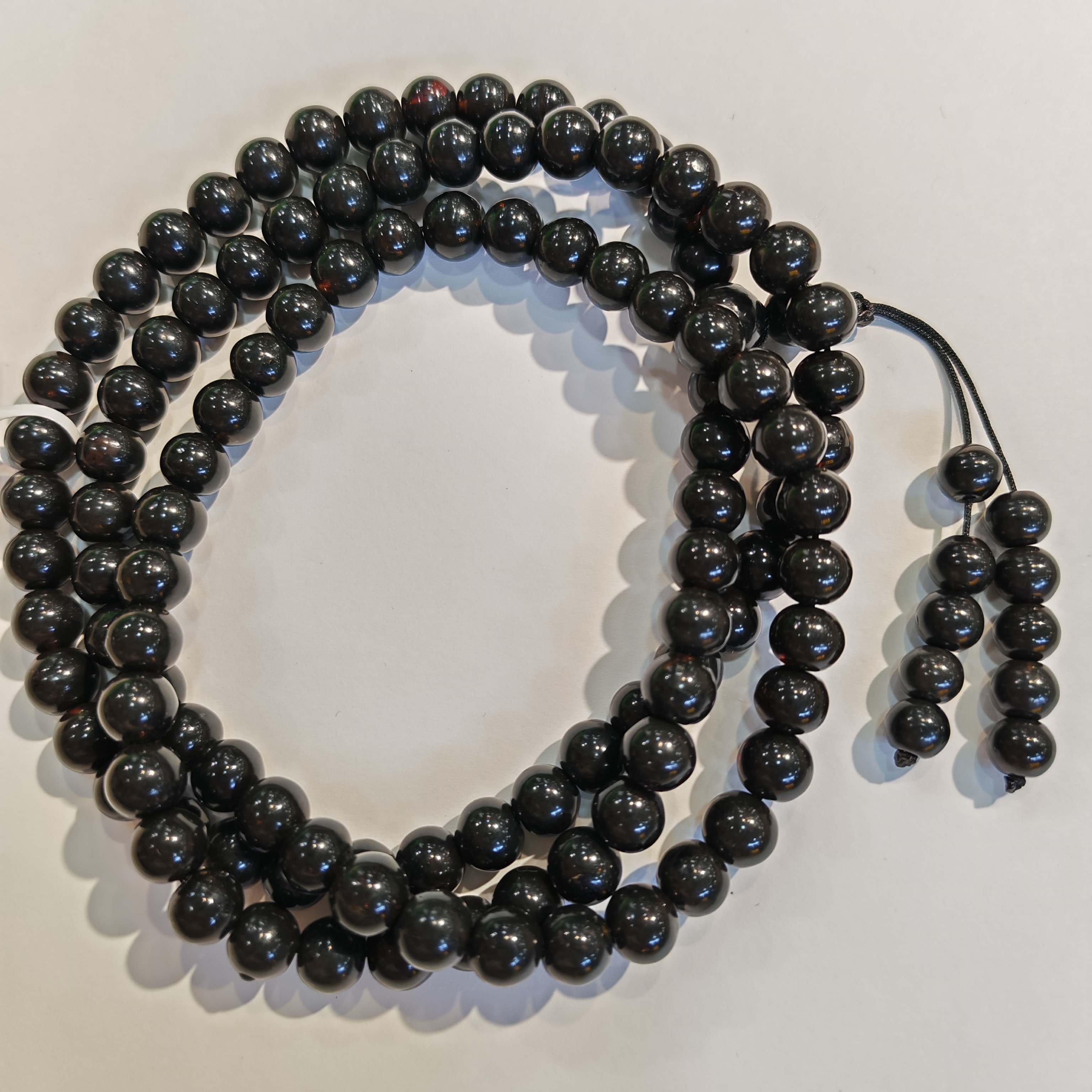 1217GZ22-琥珀GZ-撫順館藏級翳珀佛珠8mm（B22）