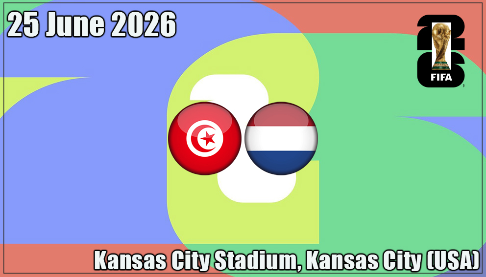 Match 58| Group F | Tunisia vs Netherlands