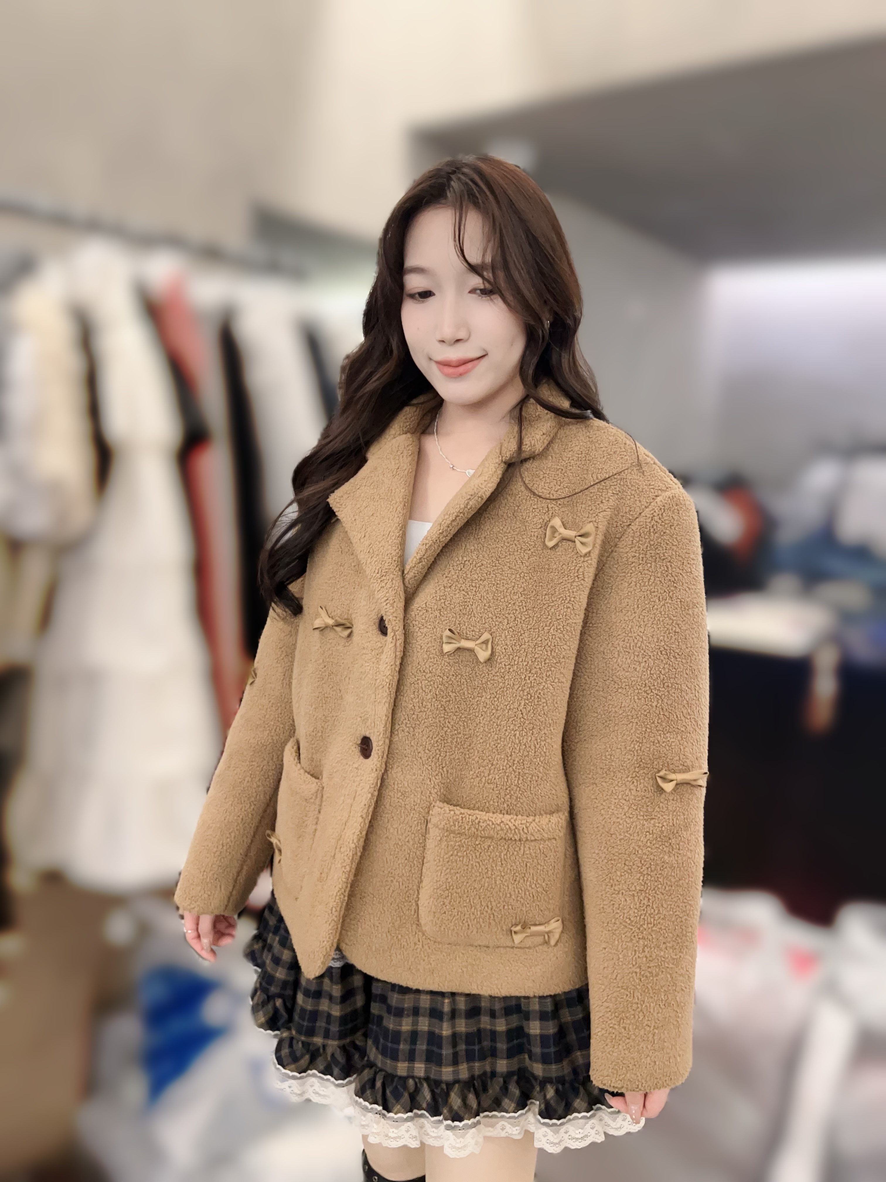 MP10  蝴蝶結縷  胸 44 長 25 $999 (一口價)