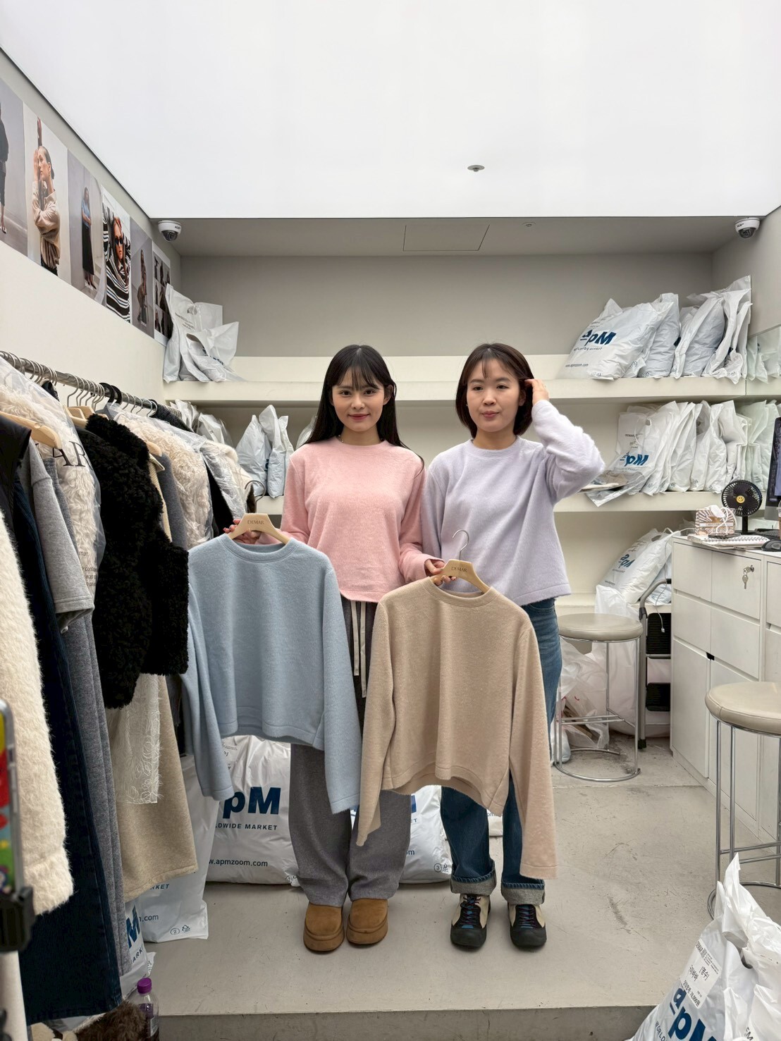 DM5309 馬卡龍圓領慵懶毛衣