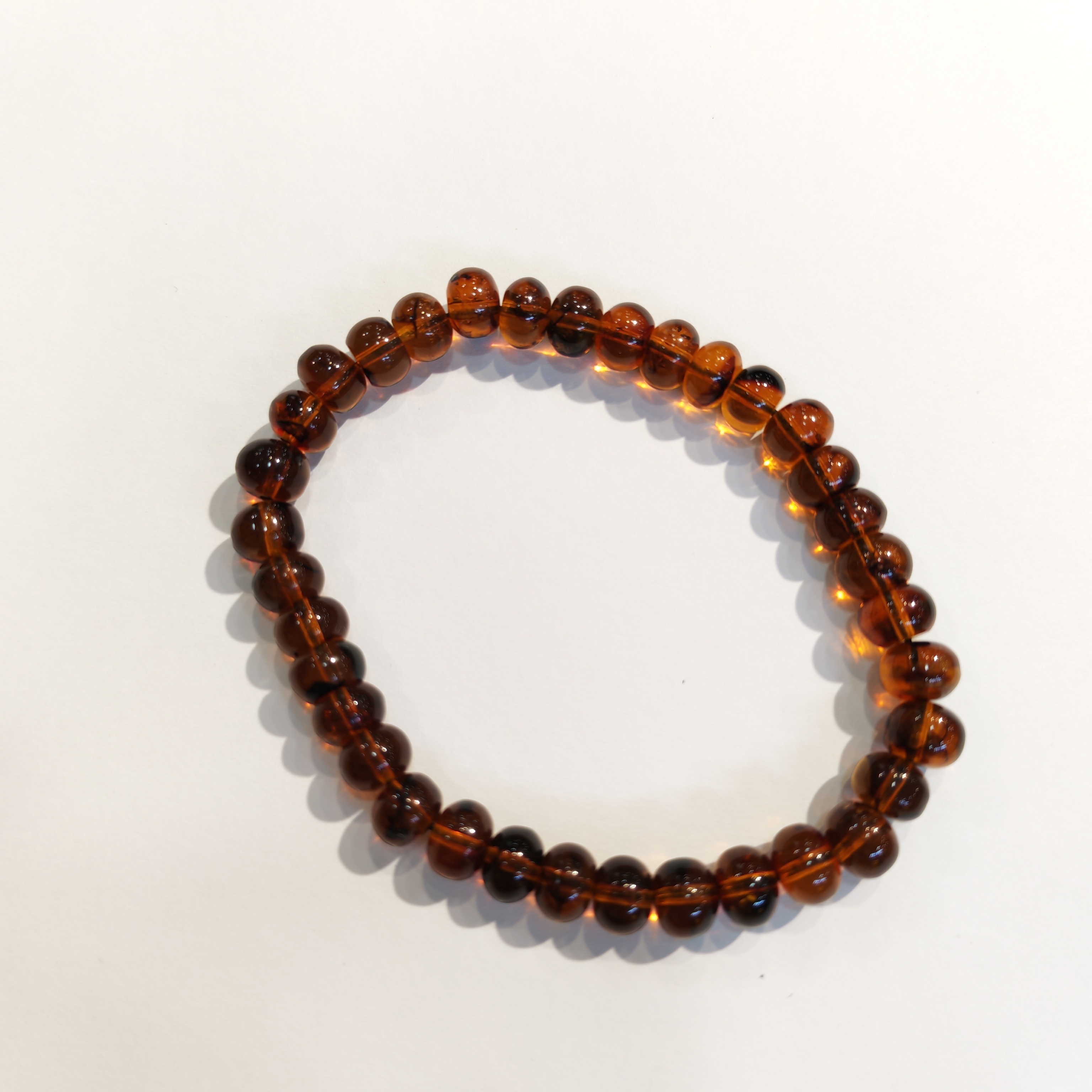 1217GZ11-琥珀GZ-撫順一級藥珀手串7mm（B11）