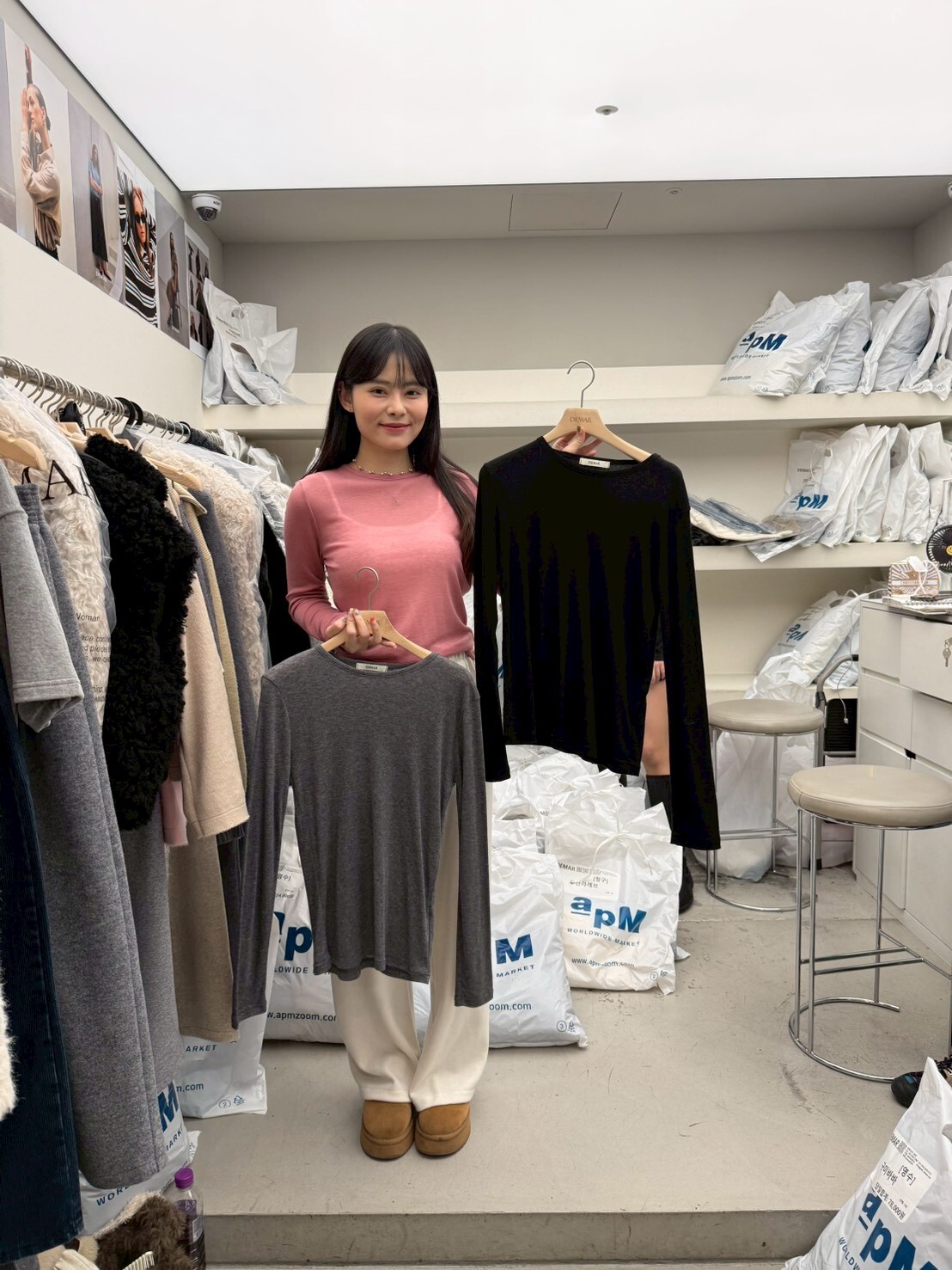 DM5311 中綫薄款親膚打底上衣