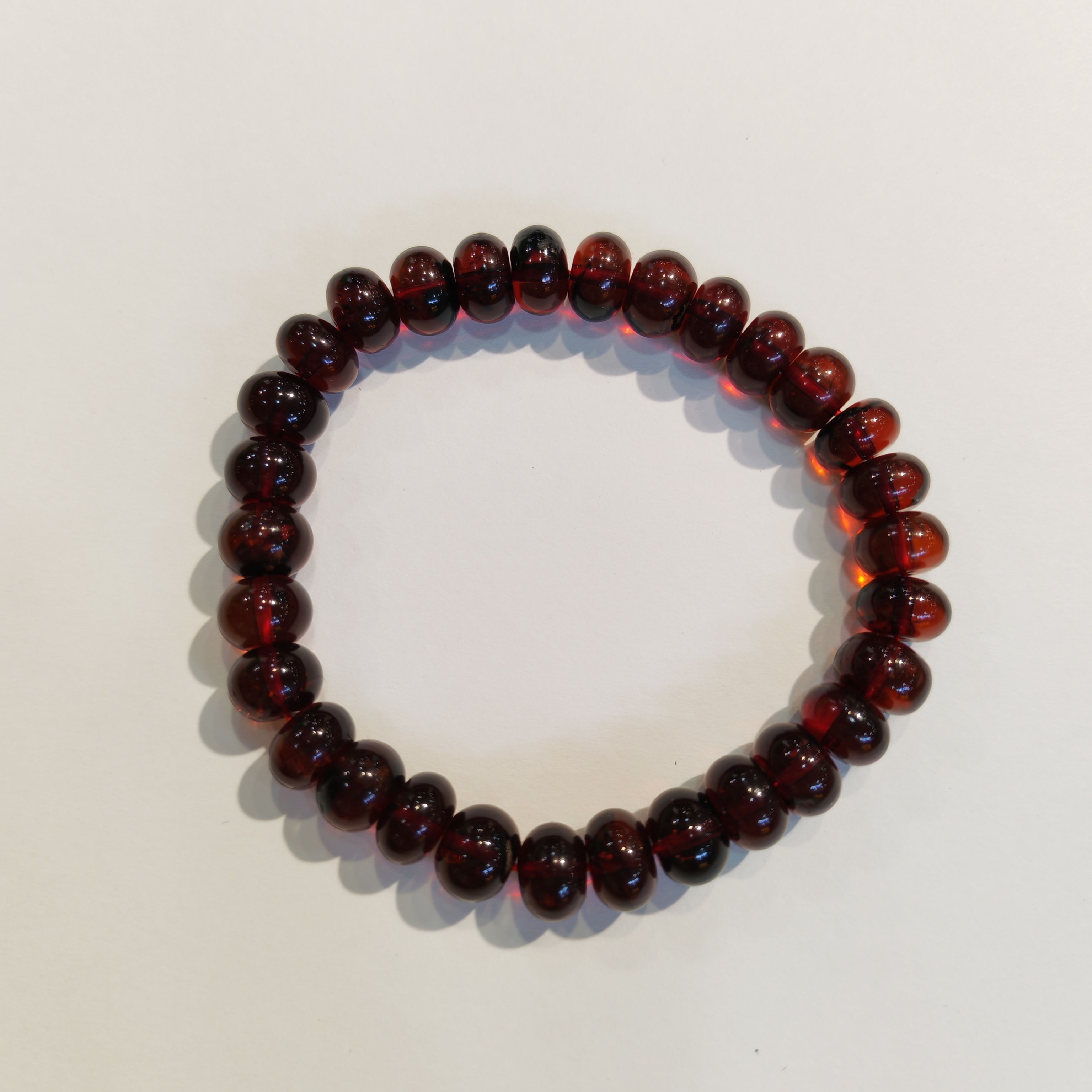 1217GZ17-琥珀GZ-撫順龍血紅血珀手串9mm（B17）