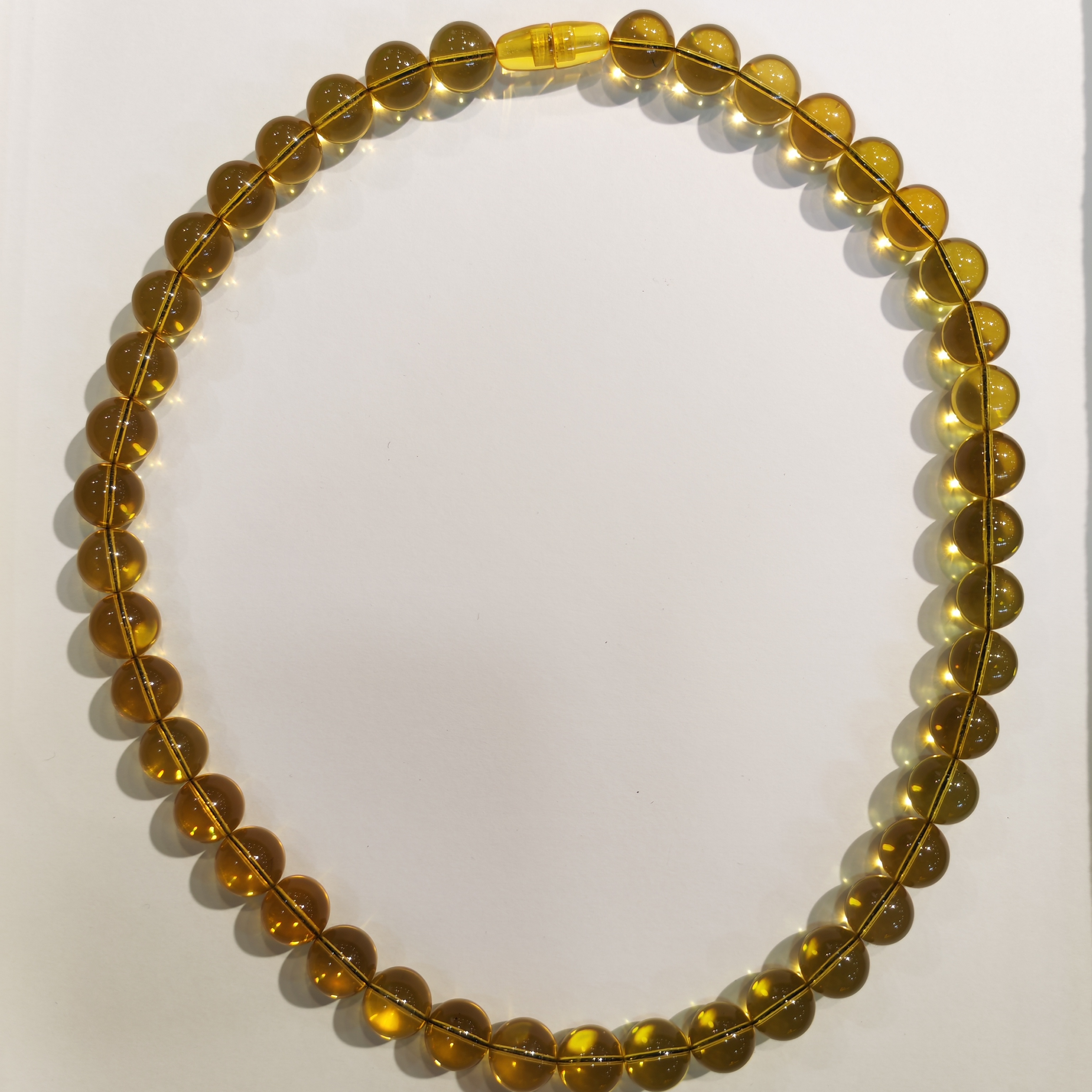 1217GZ08-琥珀GZ-藍珀11mm+ 項鍊（B8）