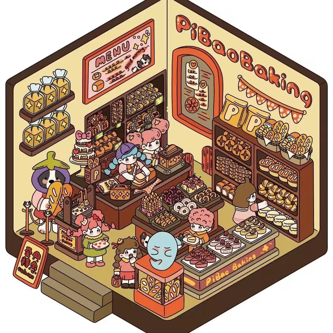 Series 19 (December) · 3D Scenery Stickers