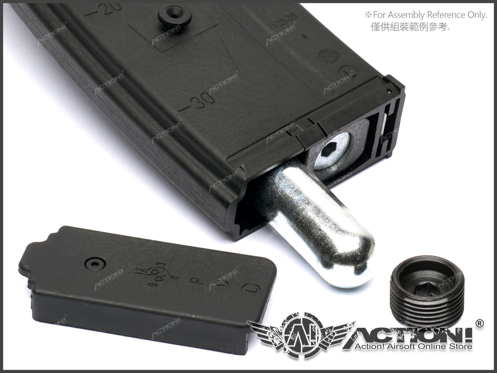 GHK - 553 32rds CO2 Magazine for GHK 553 /551 GBB Serie