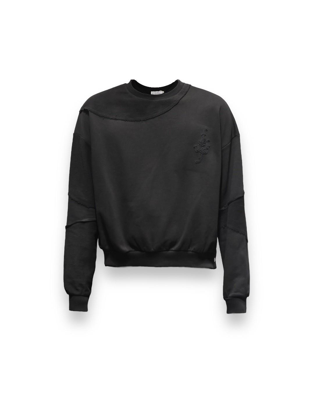 29offeb AW25 Cropped Panel Sculpt Sweatshirt