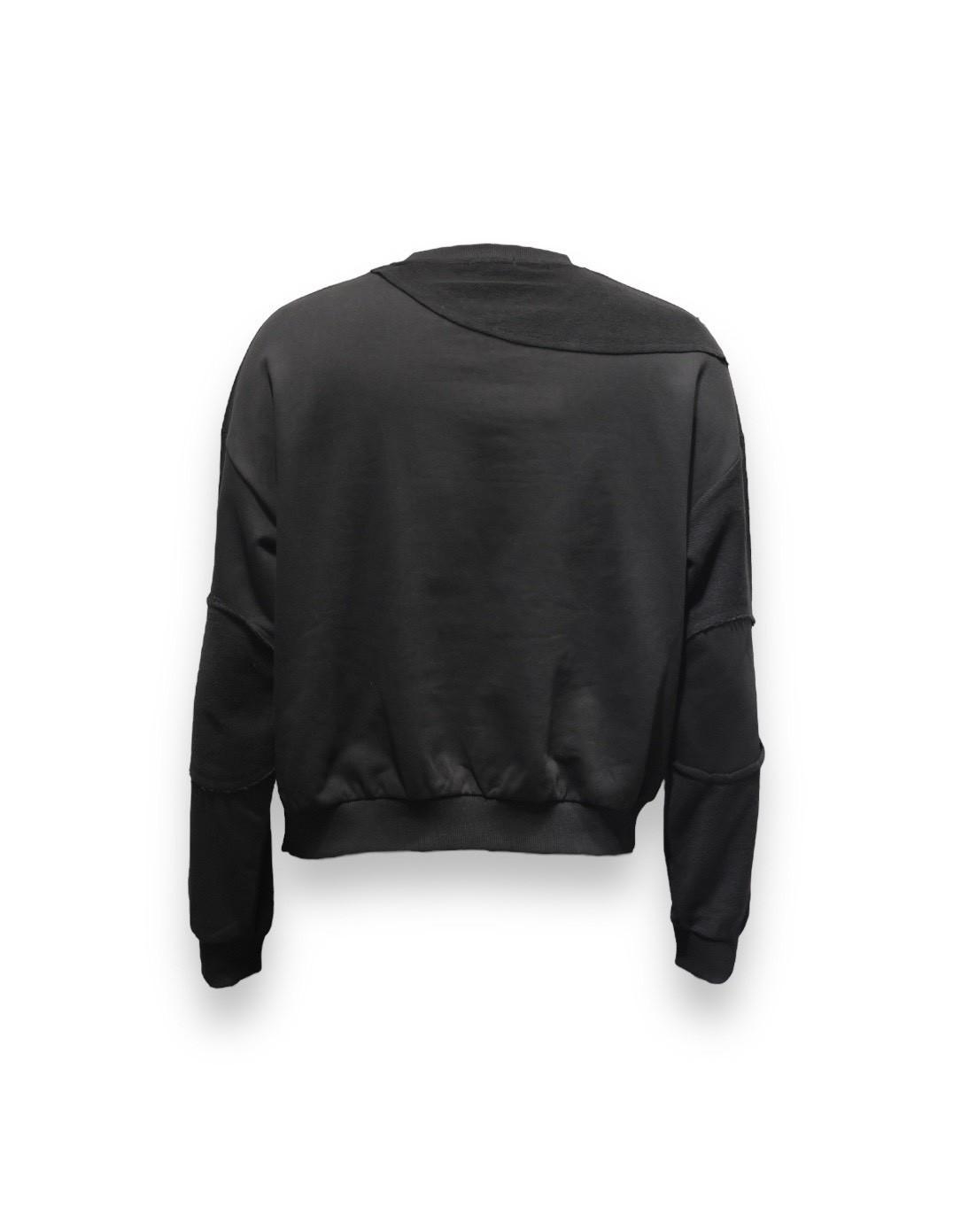 29offeb AW25 Cropped Panel Sculpt Sweatshirt