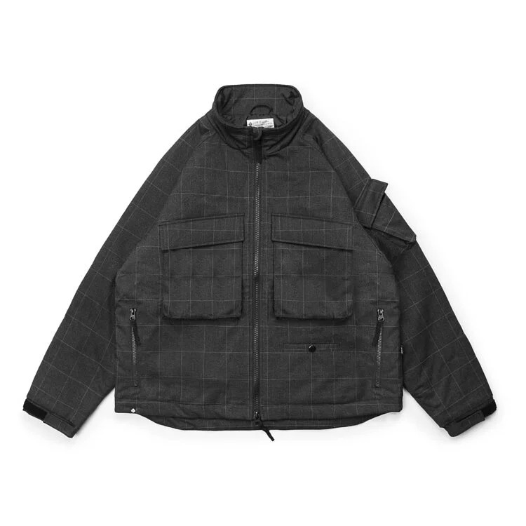 B-SIDE URBAN PLAID JACKET