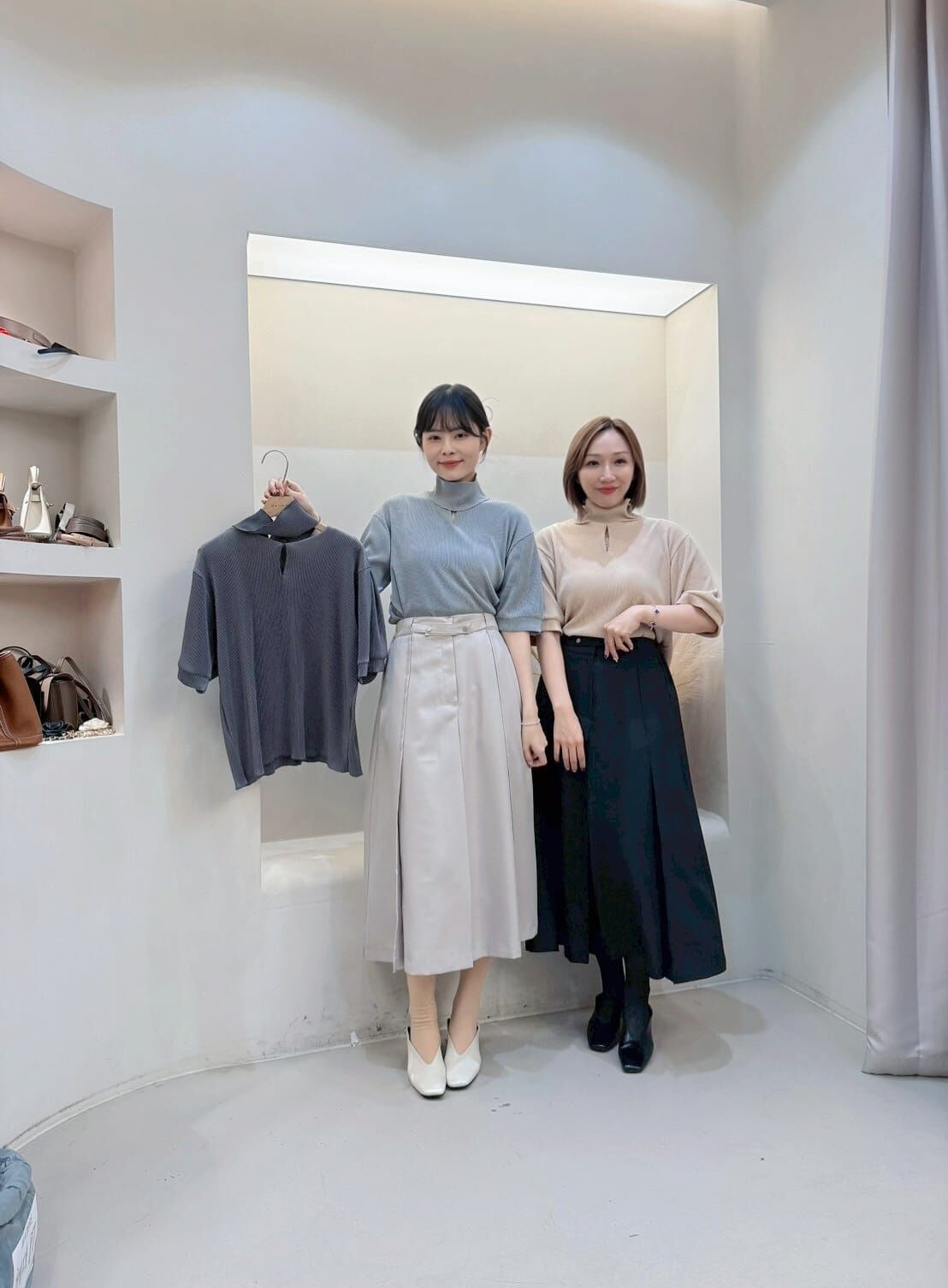 MA5314 彈性小開洞坑紋上衣