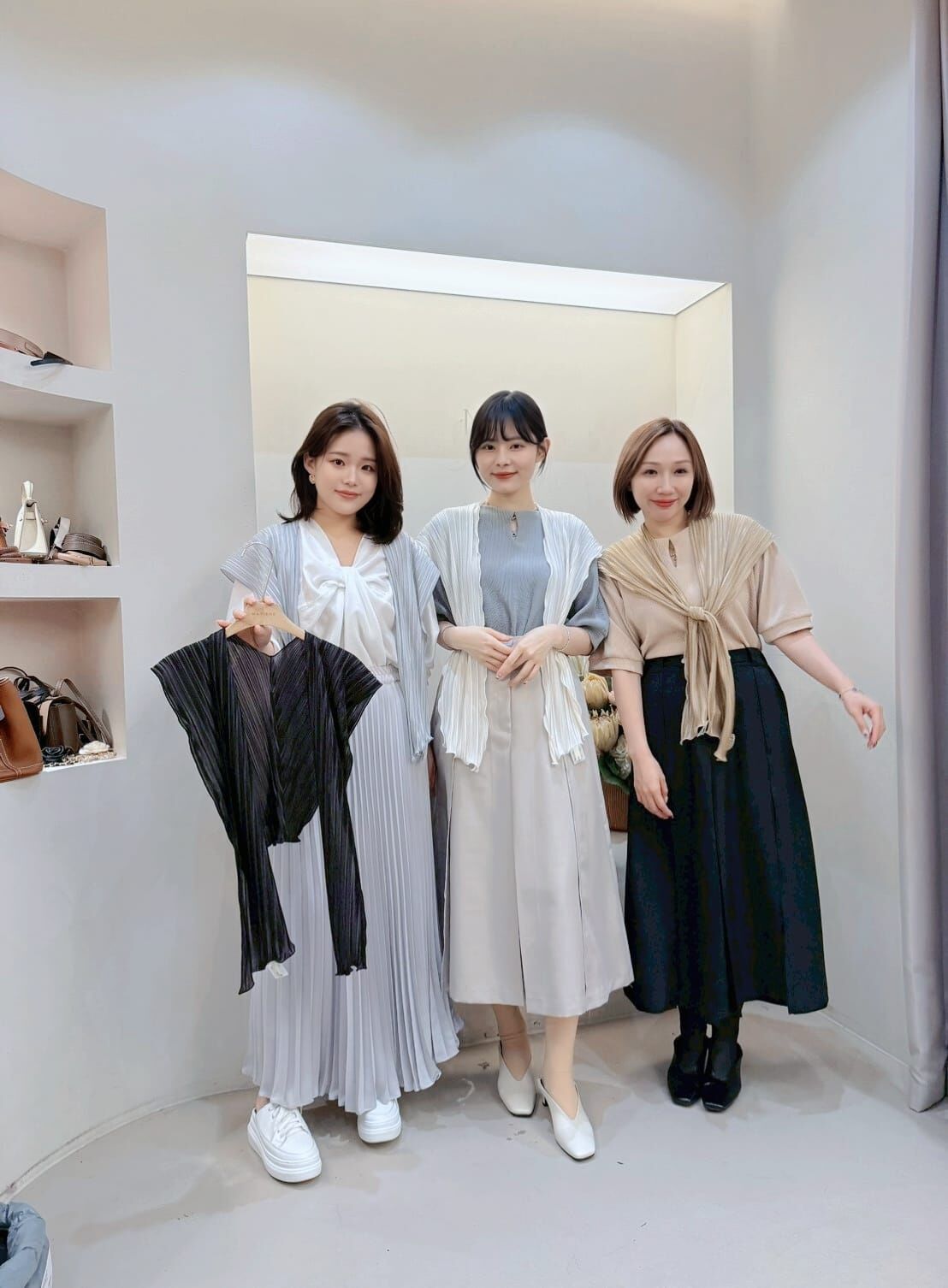 MA5315 荷葉邊彈性坑紋披肩