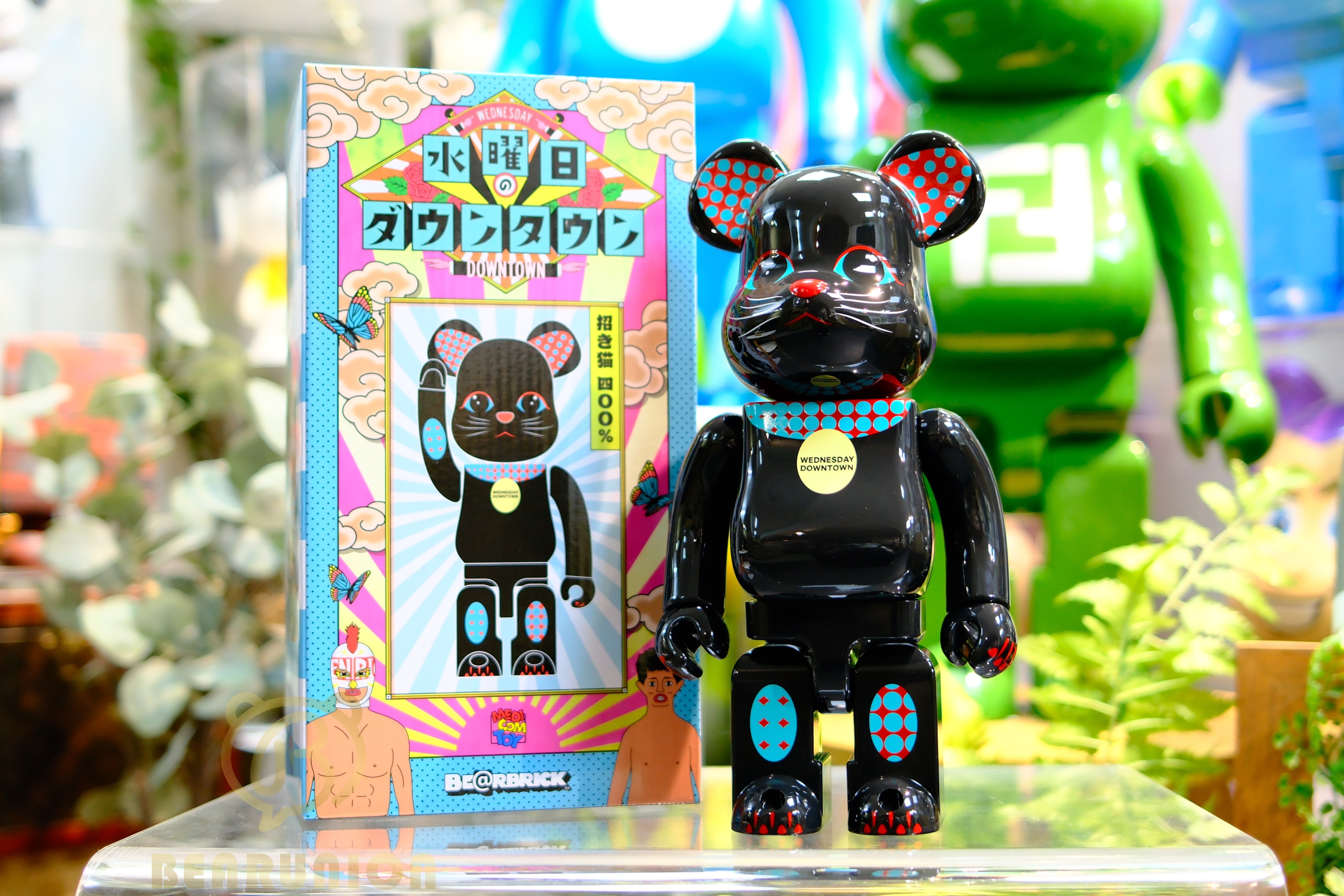 BEARBRICK 招財貓系列