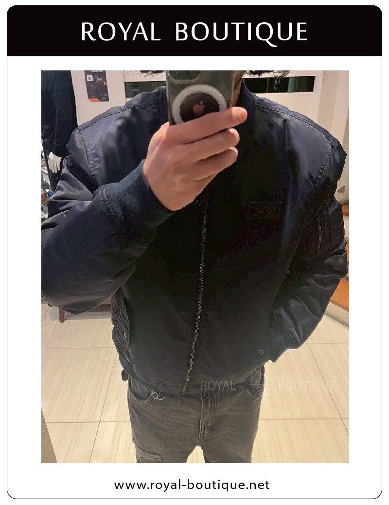 MARINA MILITARE MA-1軍裝鋪棉飛行外套夾克