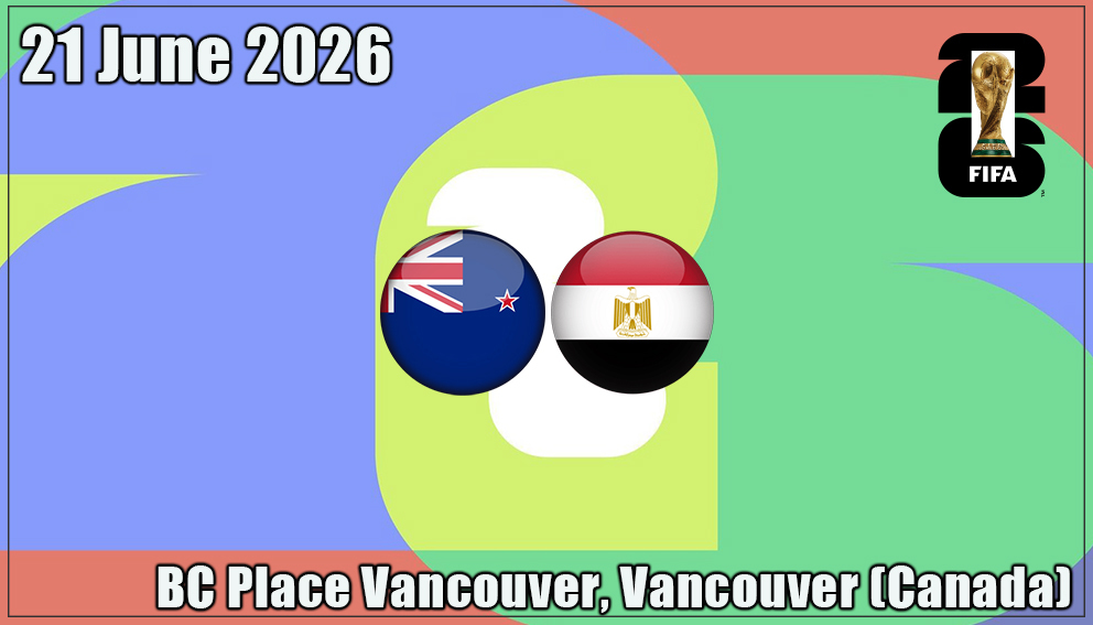 Match 40| Group G | New Zealand vs Egypt