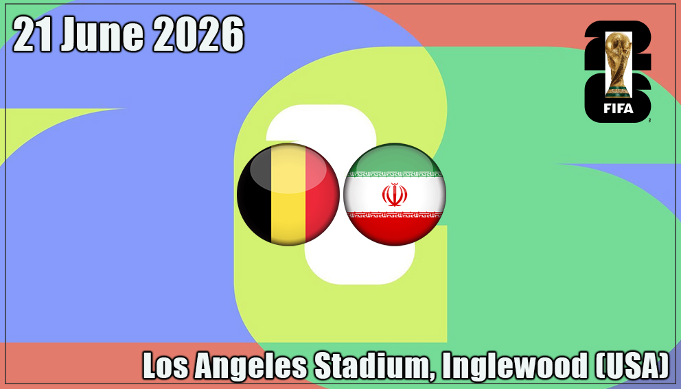 Match 39| Group G | Belgium vs Iran