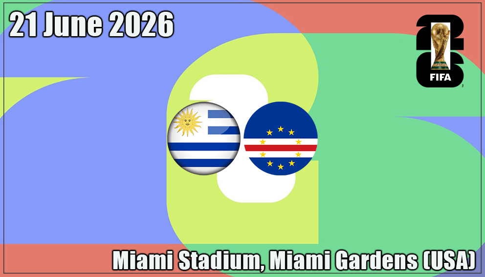 Match 37| Group H | Uruguay vs Cape Verde
