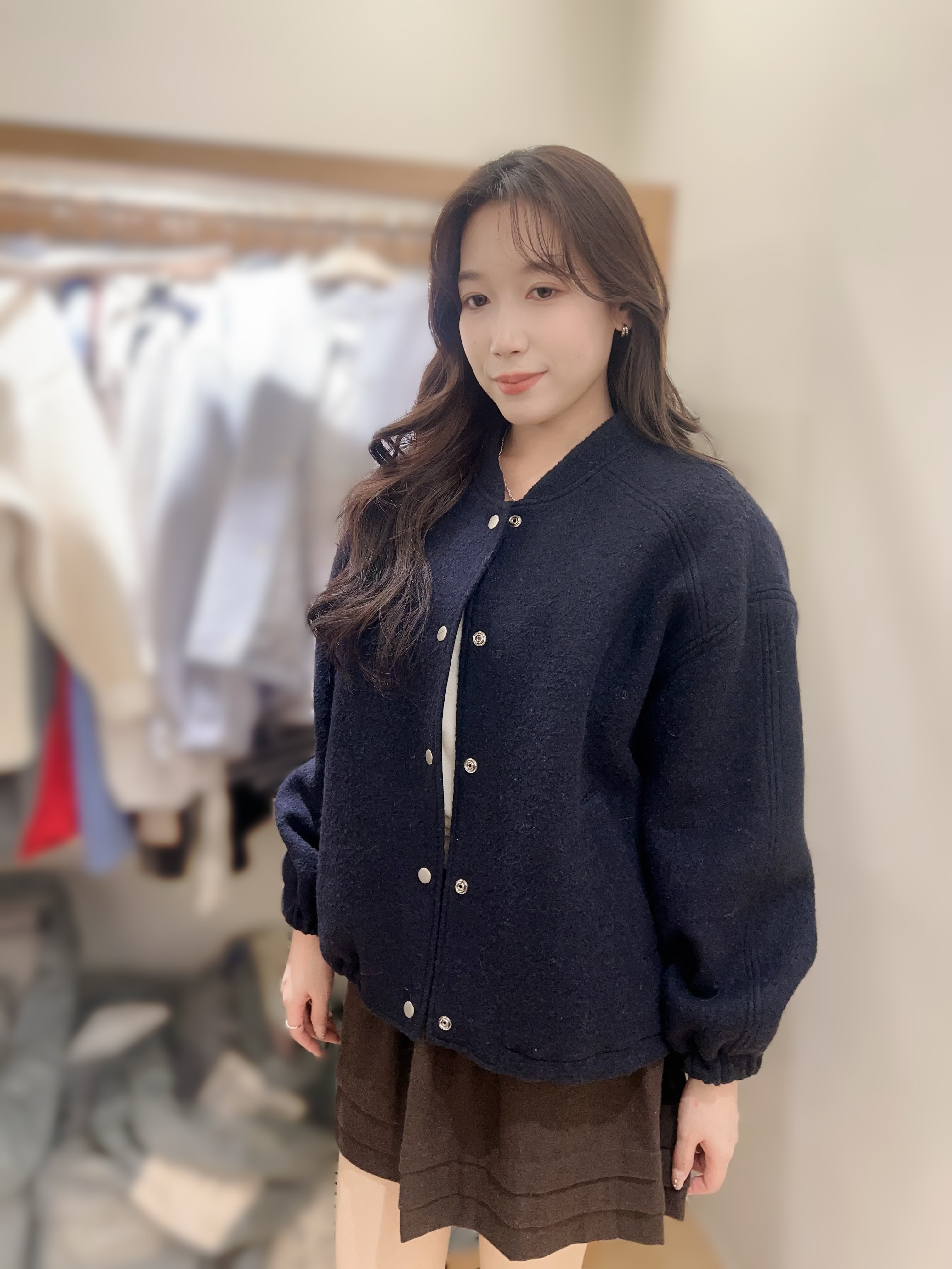 TZ02 100 ％羊毛  胸50  長24  $999 (一口價)